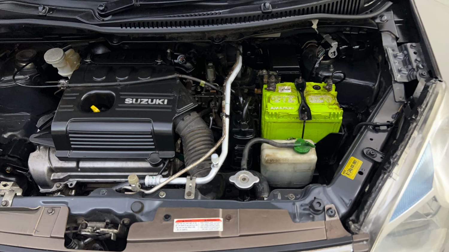 Used 2013 Maruti Suzuki Wagon R VXI Petrol Manual engine ENGINE LEFT SIDE VIEW
