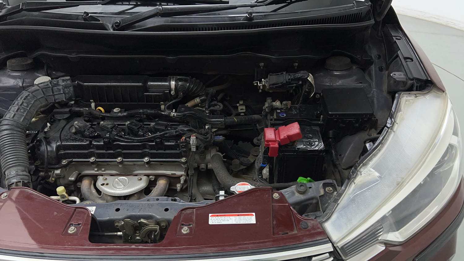 Used 2019 Maruti Suzuki New Ertiga ZXi Petrol Manual engine ENGINE LEFT SIDE VIEW