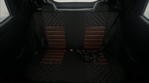 Used 2018 Renault Kwid 1.0 RXT AMT Opt Petrol Automatic interior REAR SEAT CONDITION VIEW