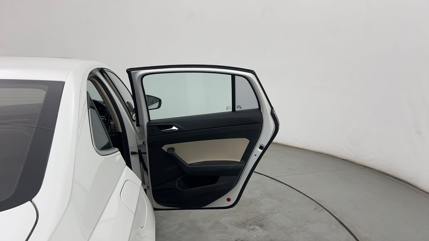 Used 2022 Skoda Slavia Style 1.0L TSI MT Petrol Manual interior RIGHT REAR DOOR OPEN VIEW