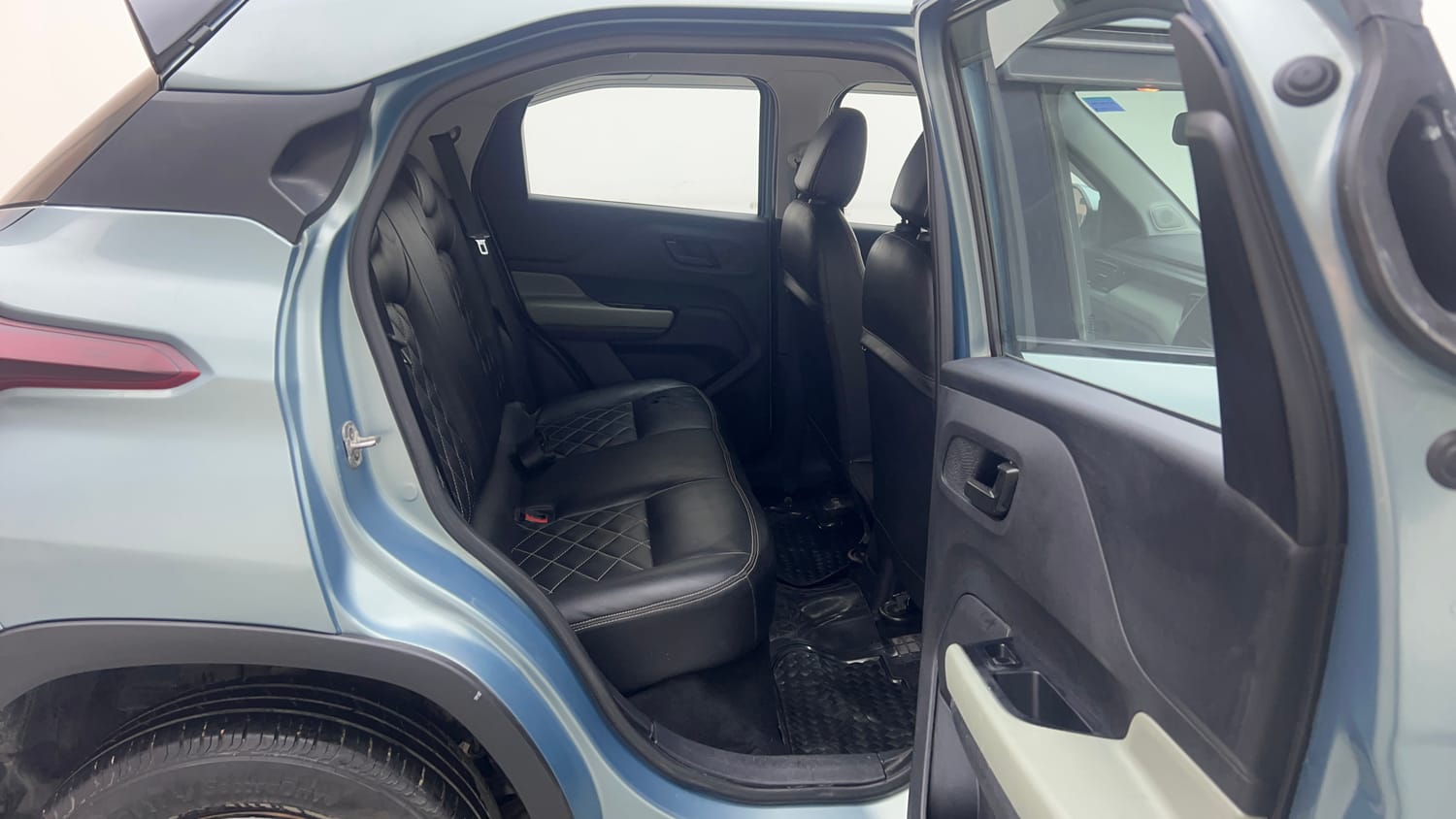 Used 2021 Tata Punch Adventure AMT Petrol Automatic interior RIGHT SIDE REAR DOOR CABIN VIEW