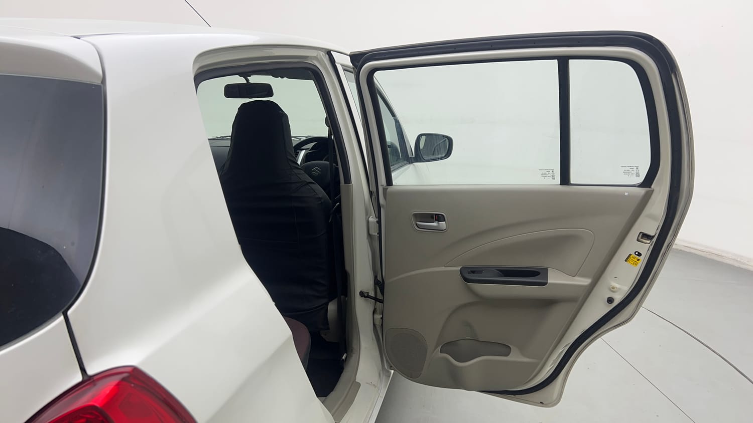 Used 2015 Maruti Suzuki Celerio VXi AMT Petrol Automatic interior RIGHT REAR DOOR OPEN VIEW
