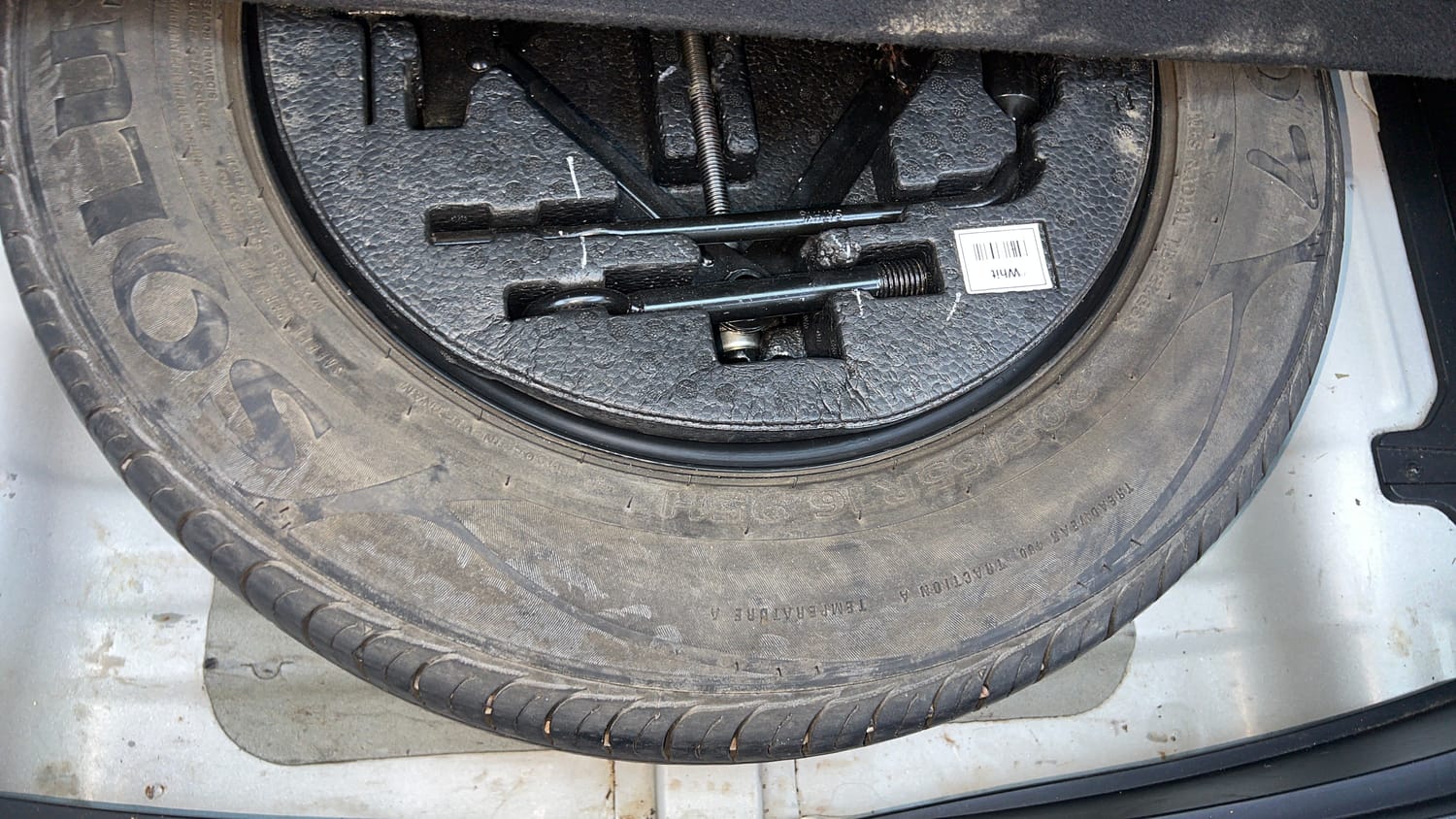 Used 2019 Hyundai Creta EX 1.6 Petrol Petrol Manual tyres SPARE TYRE VIEW
