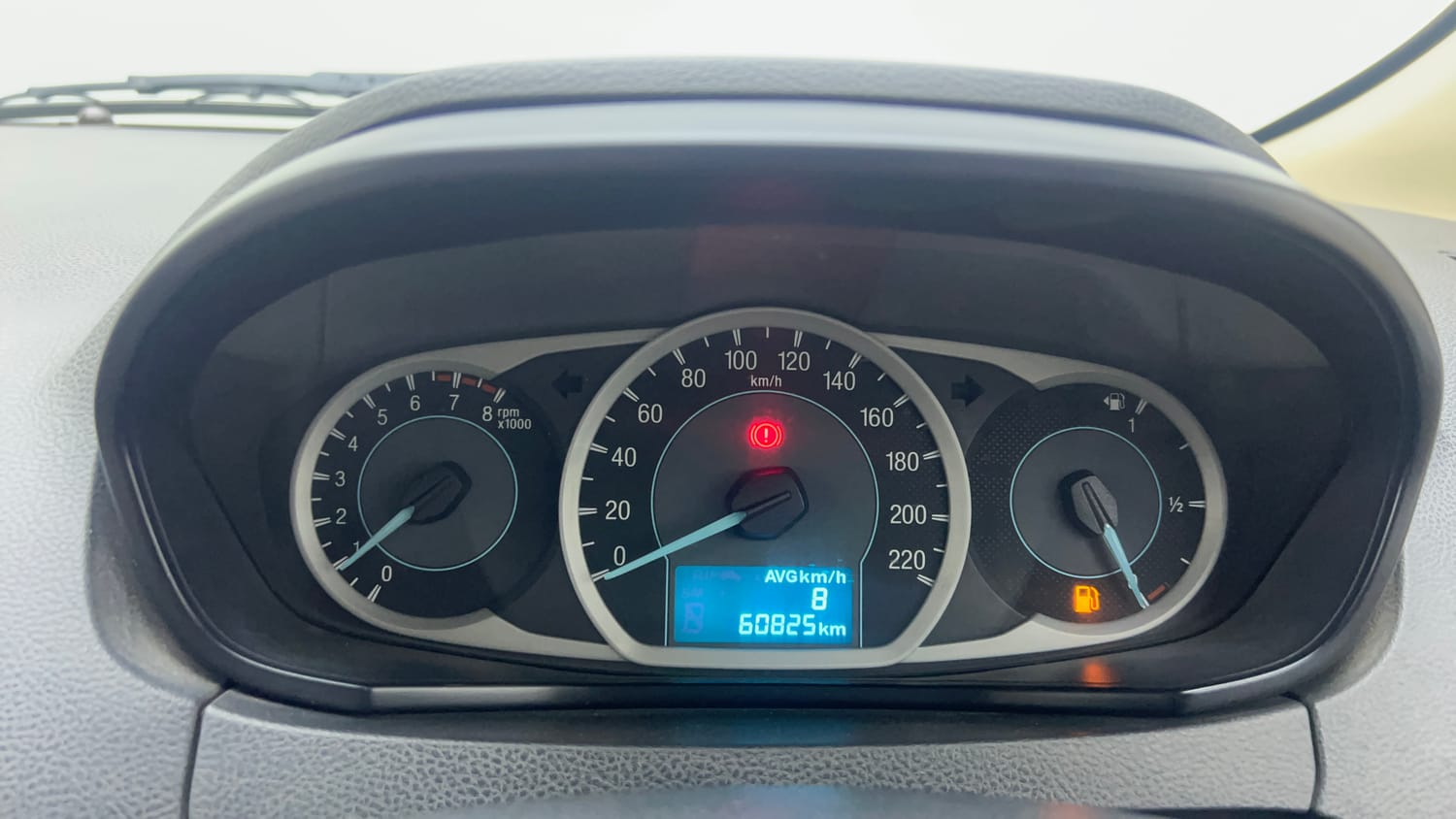 Used 2018 Ford Figo Aspire Titanium 1.2 Ti-VCT Petrol Manual interior CLUSTERMETER VIEW