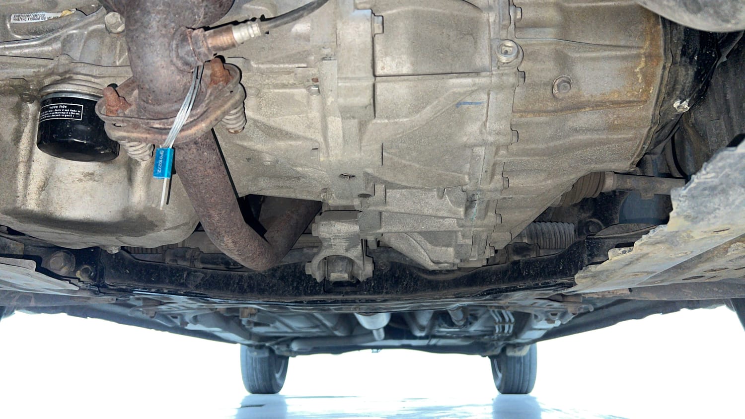 Used 2019 Maruti Suzuki New Ertiga ZXi Petrol Manual extra FRONT LEFT UNDERBODY VIEW