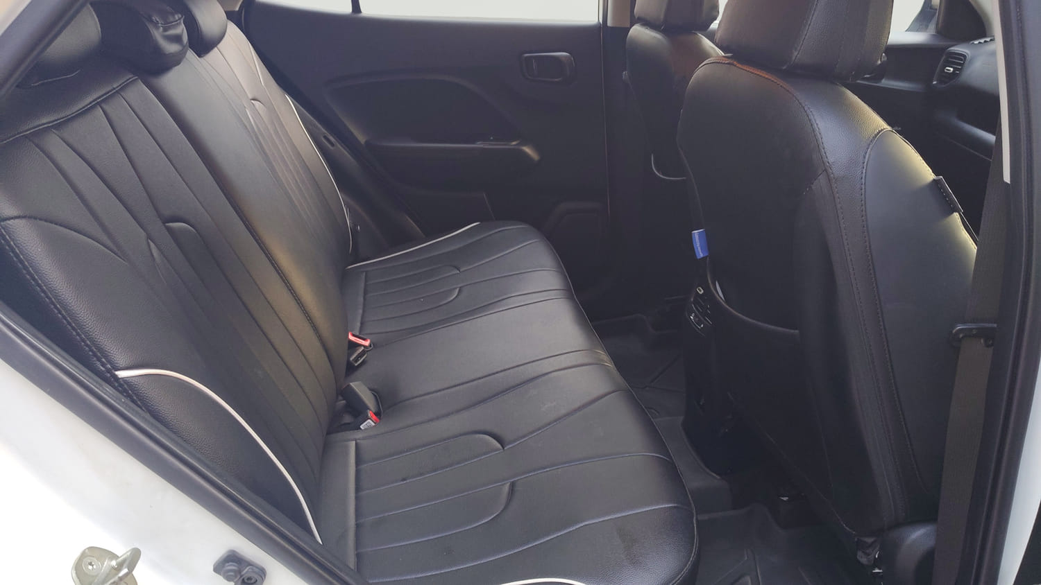 Used 2024 Hyundai Venue S (O) Plus 1.2 Petrol Adventure Edition Petrol Manual interior RIGHT SIDE REAR DOOR CABIN VIEW