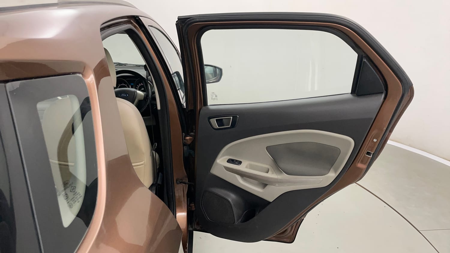 Used 2016 Ford EcoSport Titanium 1.5L TDCi Diesel Manual interior RIGHT REAR DOOR OPEN VIEW