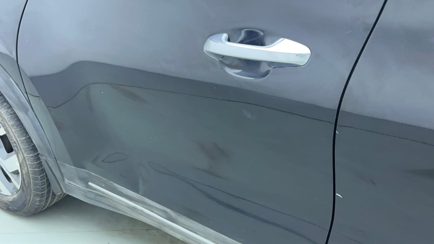 Used 2023 Kia Sonet HTX 1.5 AT Diesel Automatic dents MINOR SCRATCH