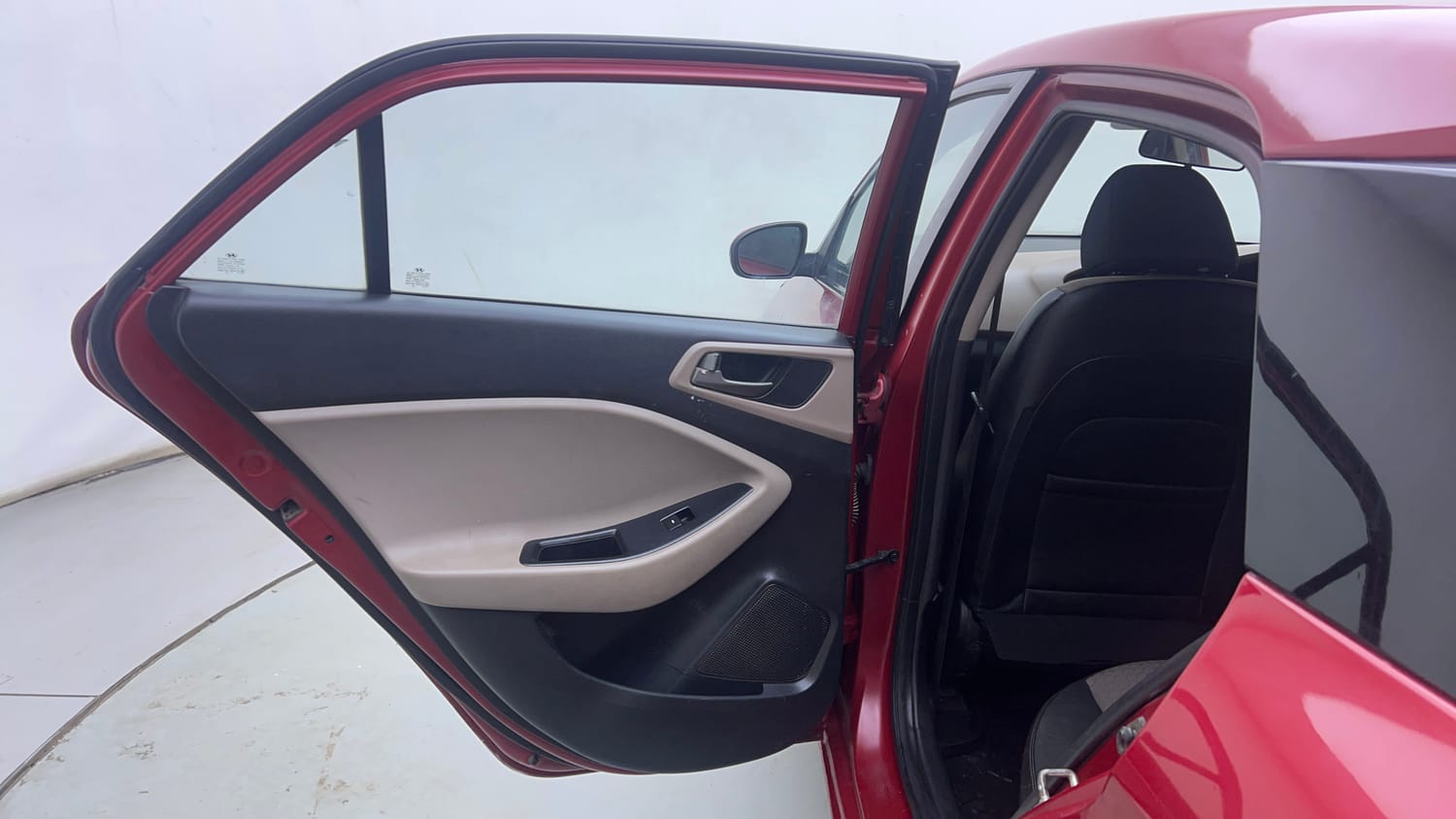 Used 2019 Hyundai Elite i20 Magna 1.2 Petrol Manual interior LEFT REAR DOOR OPEN VIEW