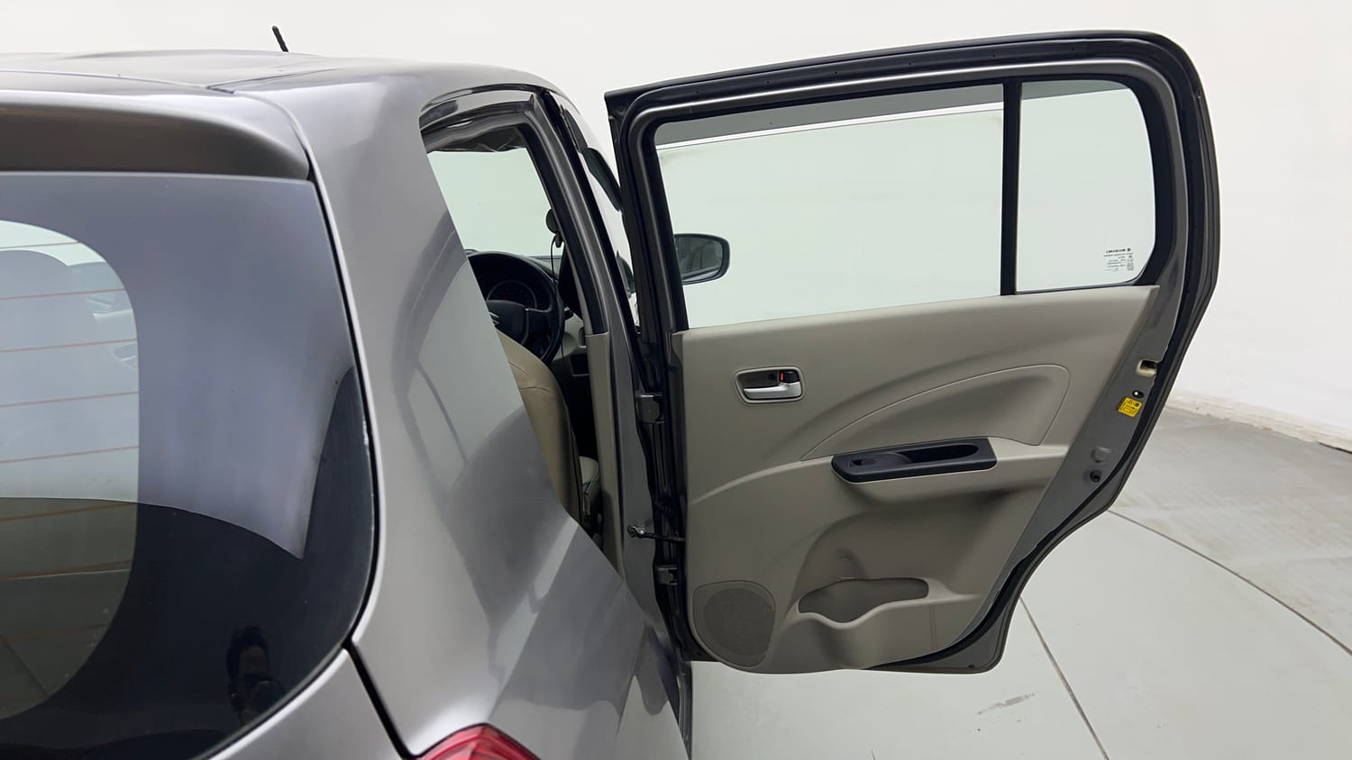 Used 2017 Maruti Suzuki Celerio ZXi AMT Petrol Automatic interior RIGHT REAR DOOR OPEN VIEW