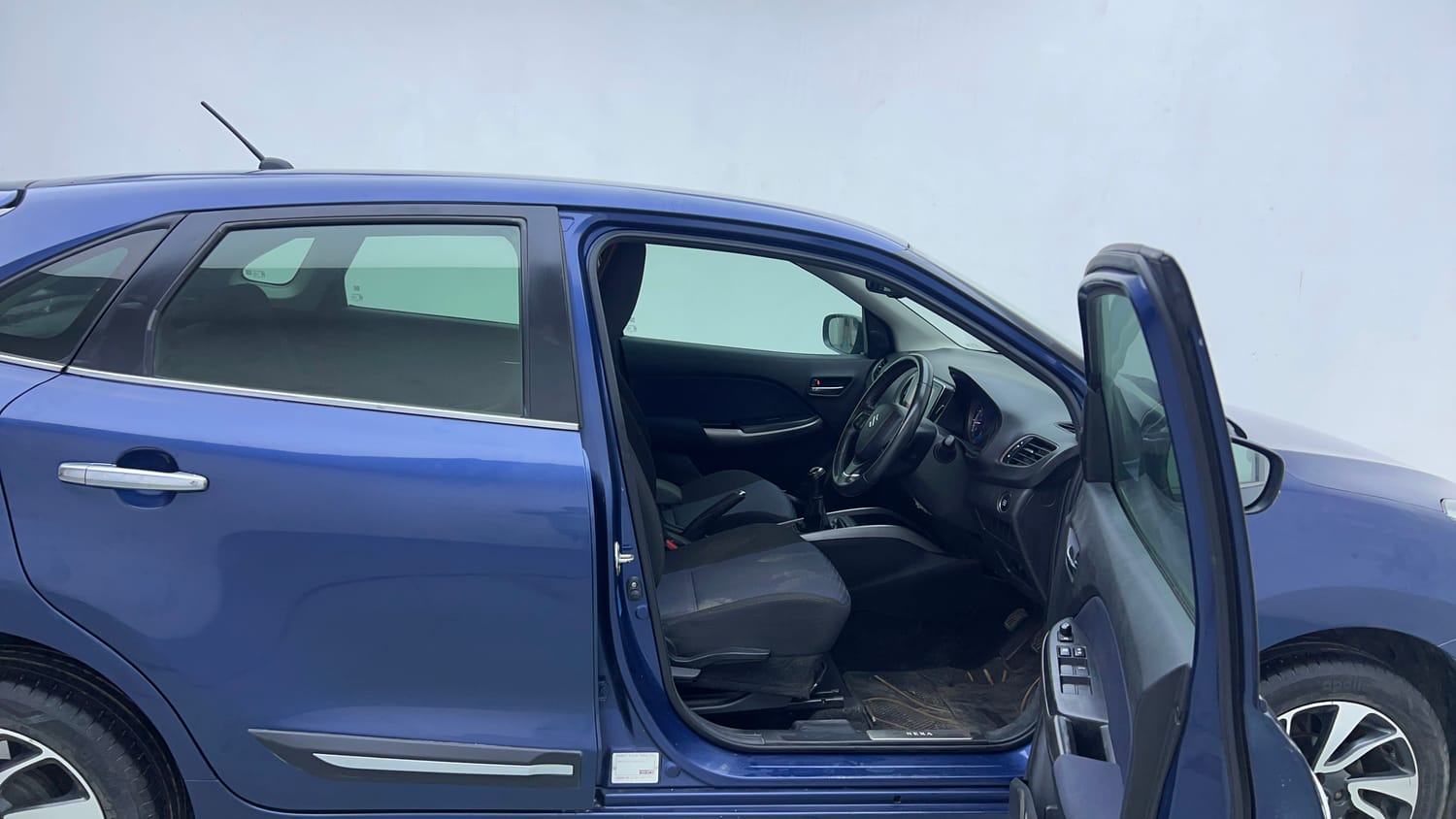 Used 2021 Maruti Suzuki Baleno Alpha Petrol Manual interior RIGHT SIDE FRONT DOOR CABIN VIEW