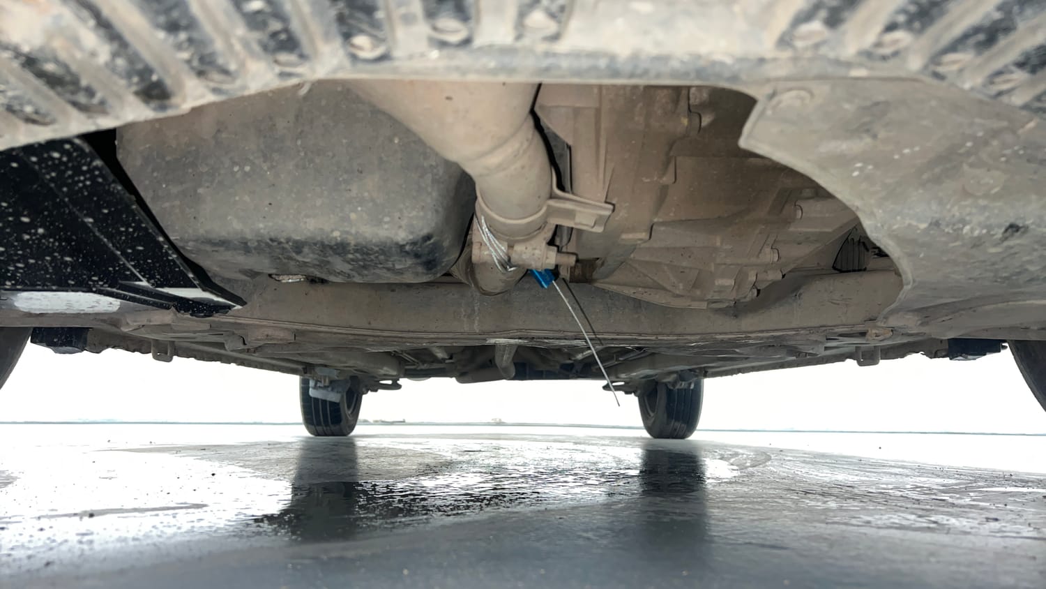 Used 2018 Maruti Suzuki Ciaz Delta 1.3 Hybrid Diesel Manual extra FRONT LEFT UNDERBODY VIEW