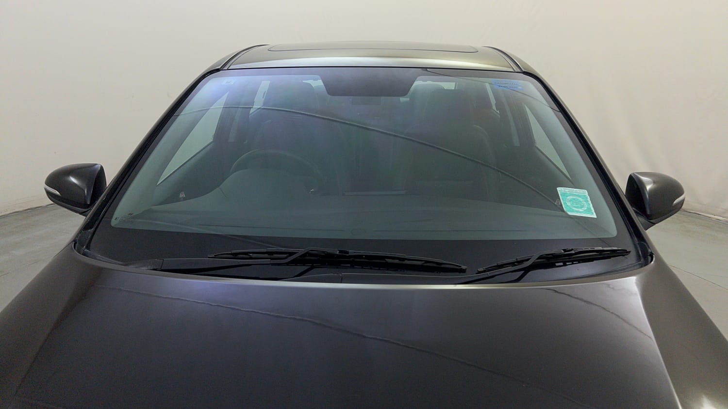 Used 2020 Hyundai Verna SX (O) 1.0 Turbo DCT Petrol Automatic exterior FRONT WINDSHIELD VIEW