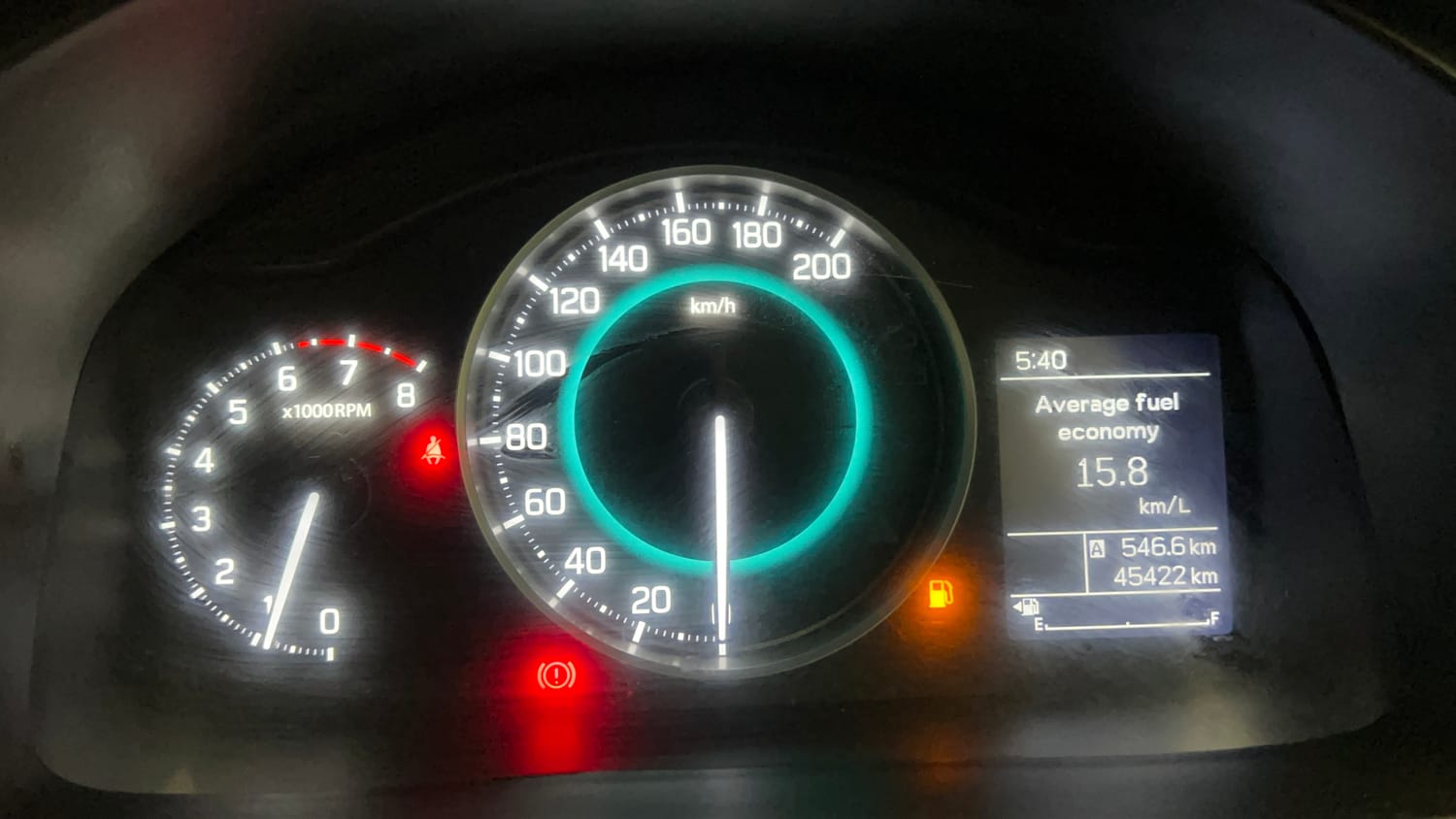 Used 2023 Maruti Suzuki Ignis Zeta 1.2 MT Petrol Manual interior CLUSTERMETER VIEW