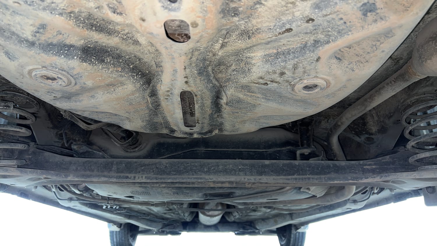 Used 2018 Maruti Suzuki Dzire VXi AMT Petrol Automatic extra REAR UNDERBODY VIEW (TAKEN FROM REAR)