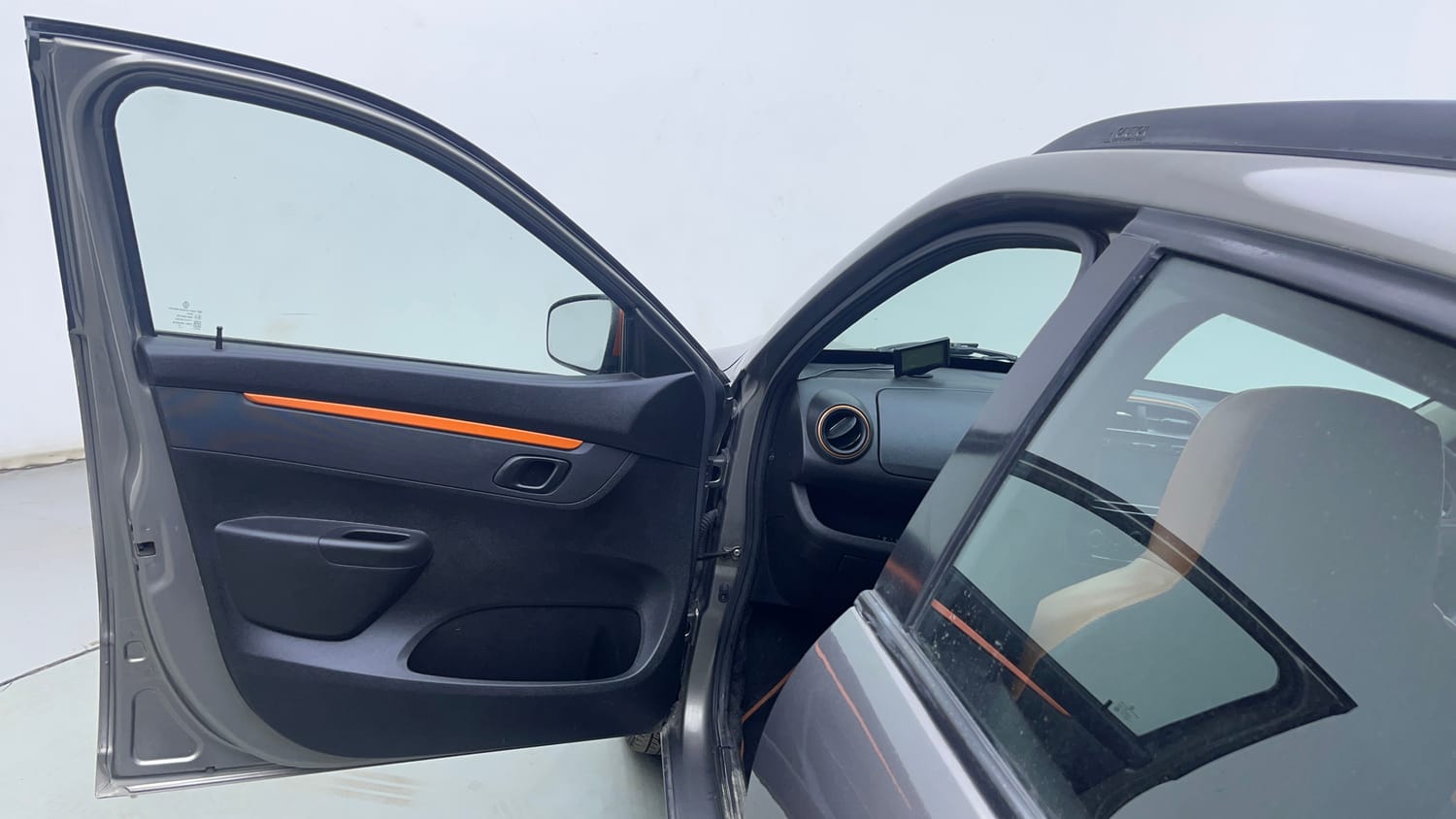 Used 2017 Renault Kwid CLIMBER 1.0 AMT Petrol Automatic interior LEFT FRONT DOOR OPEN VIEW