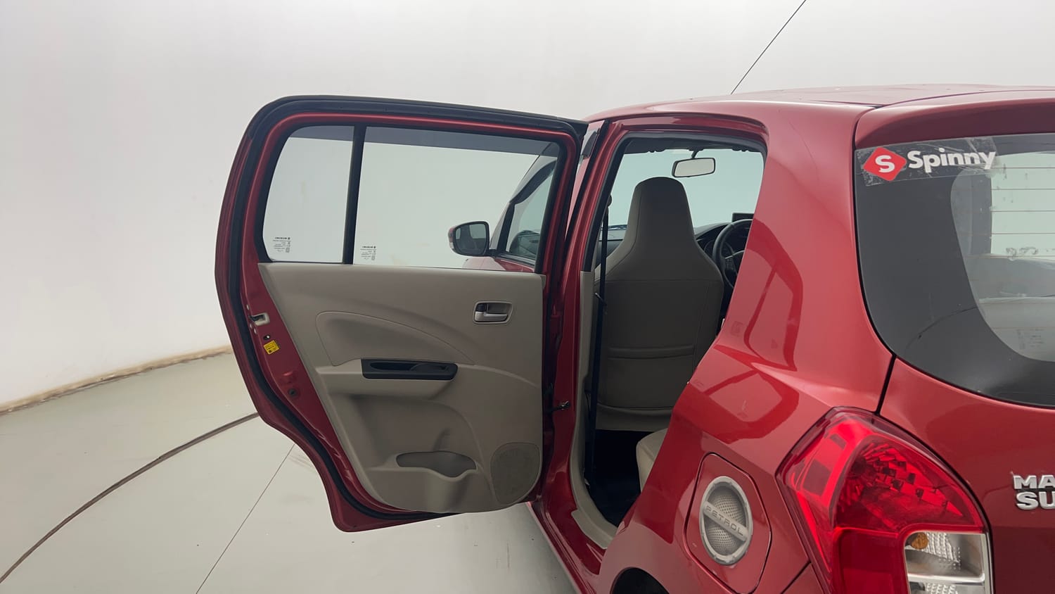 Used 2016 Maruti Suzuki Celerio ZXi Petrol Manual interior LEFT REAR DOOR OPEN VIEW