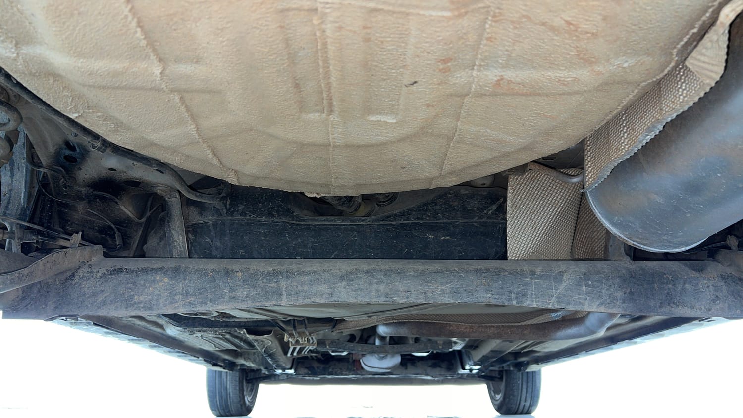 Used 2018 Ford Freestyle Titanium 1.2 Ti-VCT Petrol Manual extra REAR UNDERBODY VIEW (TAKEN FROM REAR)