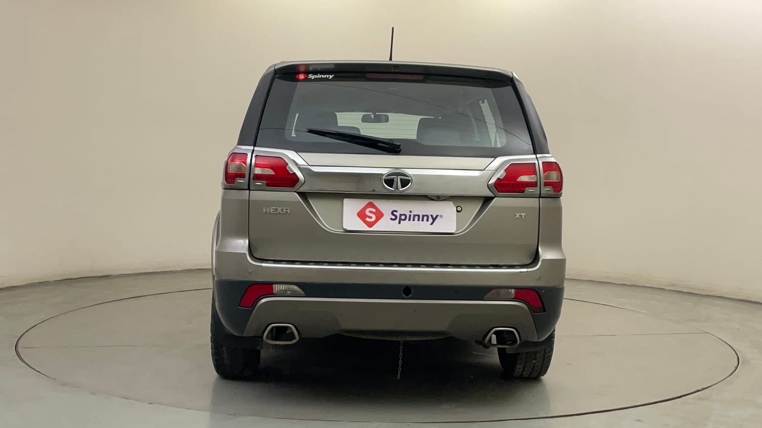Used 2017 Tata Hexa XT 4x2 7 STR Diesel Manual exterior BACK VIEW