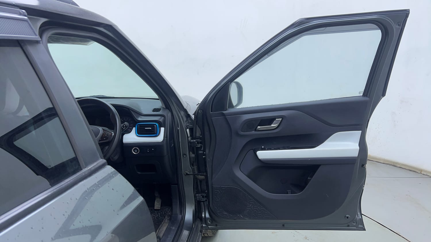 Used 2024 Tata Punch Creative Dual Tone AMT Petrol Automatic interior RIGHT FRONT DOOR OPEN VIEW