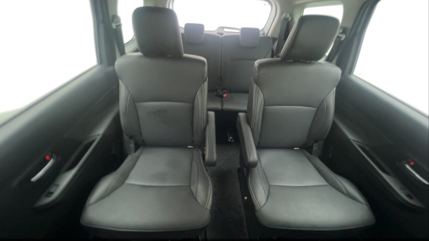 Used 2022 Maruti Suzuki XL6 Alpha Plus AT Petrol Petrol Automatic interior REAR SEAT CONDITION VIEW