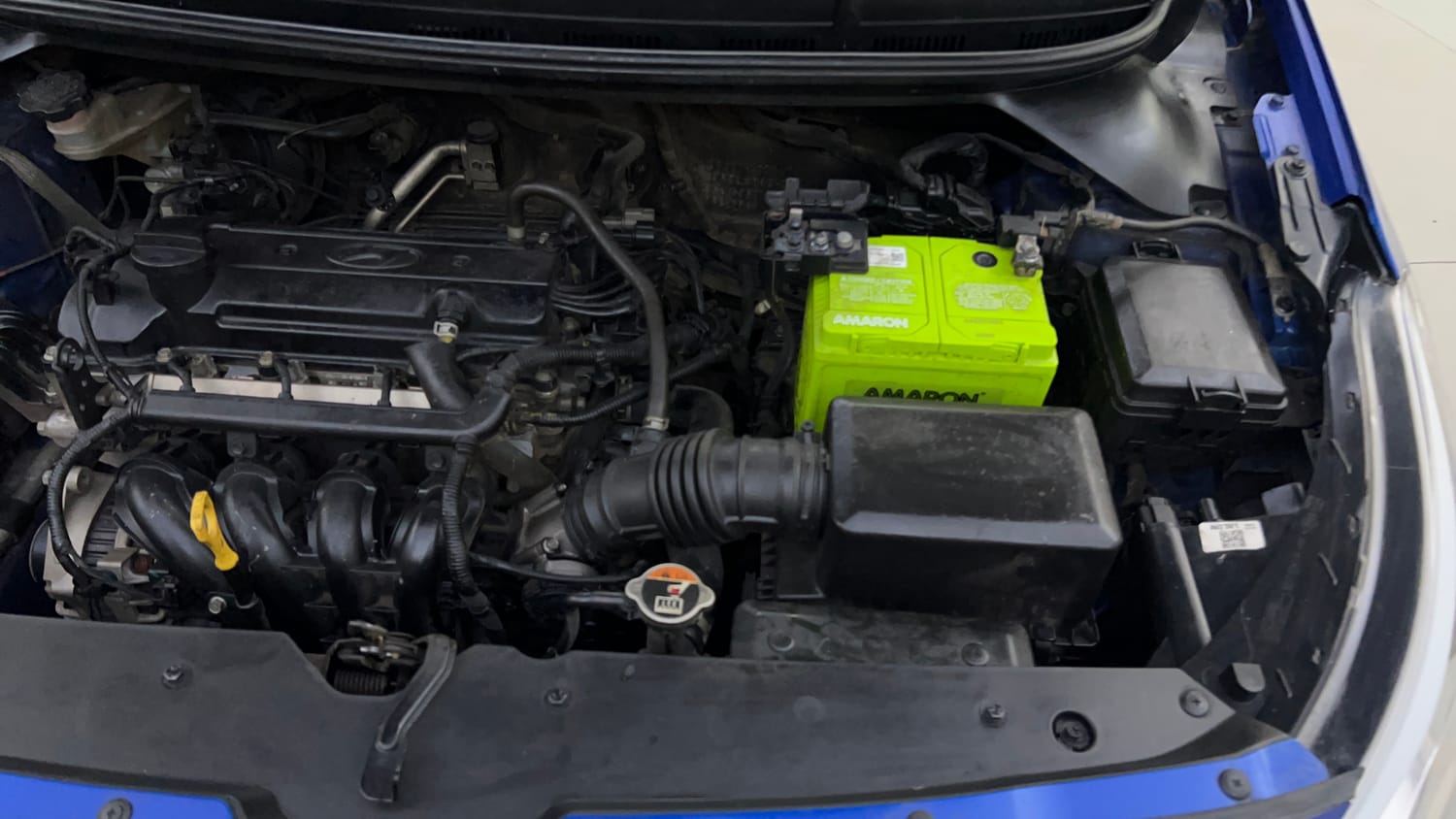 Used 2015 Hyundai Elite i20 Sportz 1.2 Petrol Manual engine ENGINE LEFT SIDE VIEW