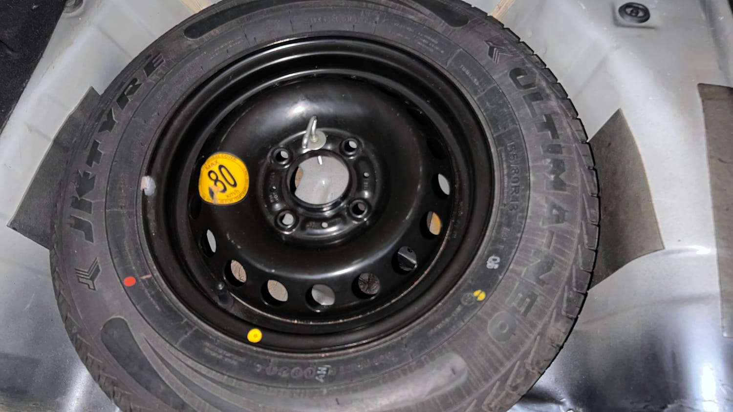 Used 2021 Tata Tiago XE Petrol Manual tyres SPARE TYRE VIEW