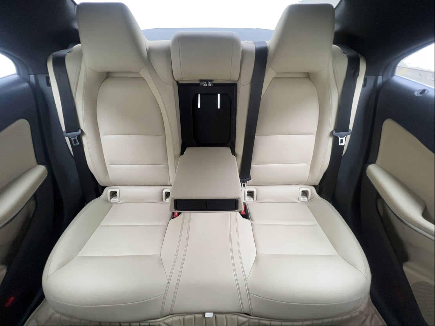 Used 2018 Mercedes-Benz CLA 200 Petrol Sport Petrol Automatic interior REAR SEAT CONDITION VIEW