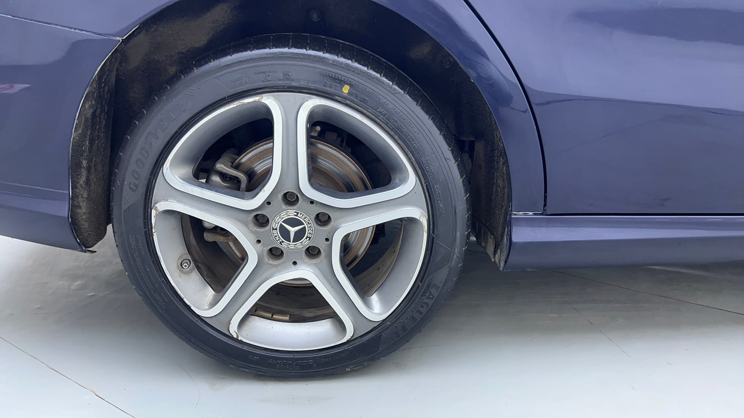 Used 2018 Mercedes-Benz CLA 200 Petrol Sport Petrol Automatic tyres RIGHT REAR TYRE RIM VIEW