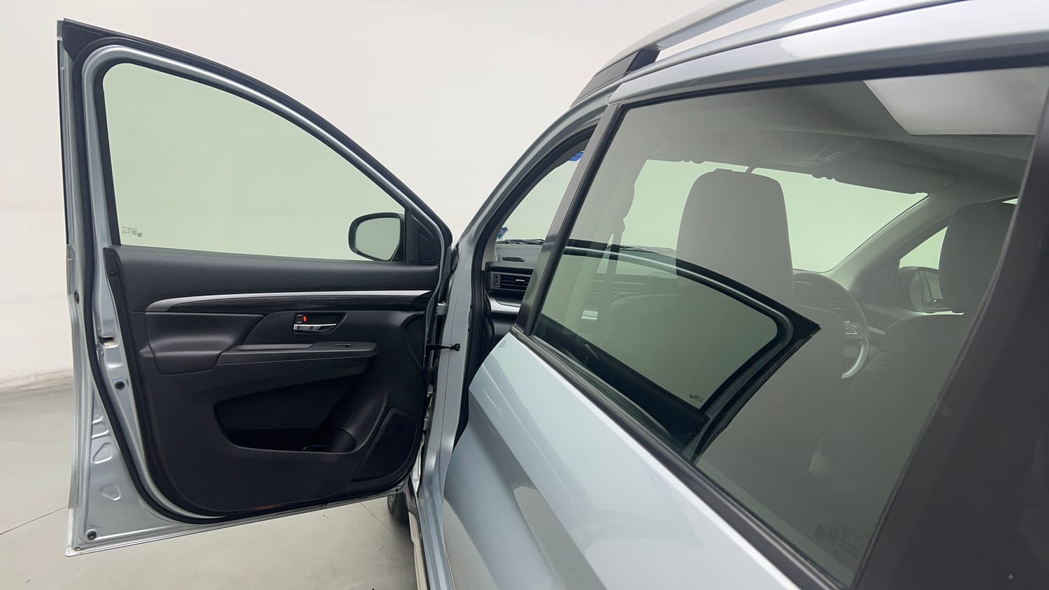 Used 2022 Maruti Suzuki XL6 Alpha Plus AT Petrol Petrol Automatic interior LEFT FRONT DOOR OPEN VIEW