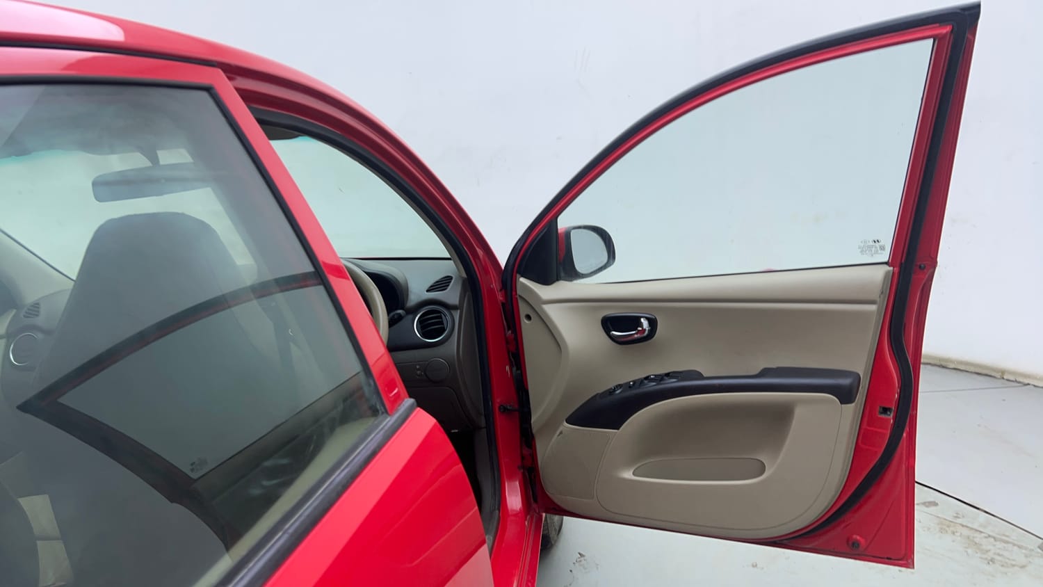 Used 2012 Hyundai i10 Sportz 1.2 AT Kappa2 Petrol Automatic interior RIGHT FRONT DOOR OPEN VIEW