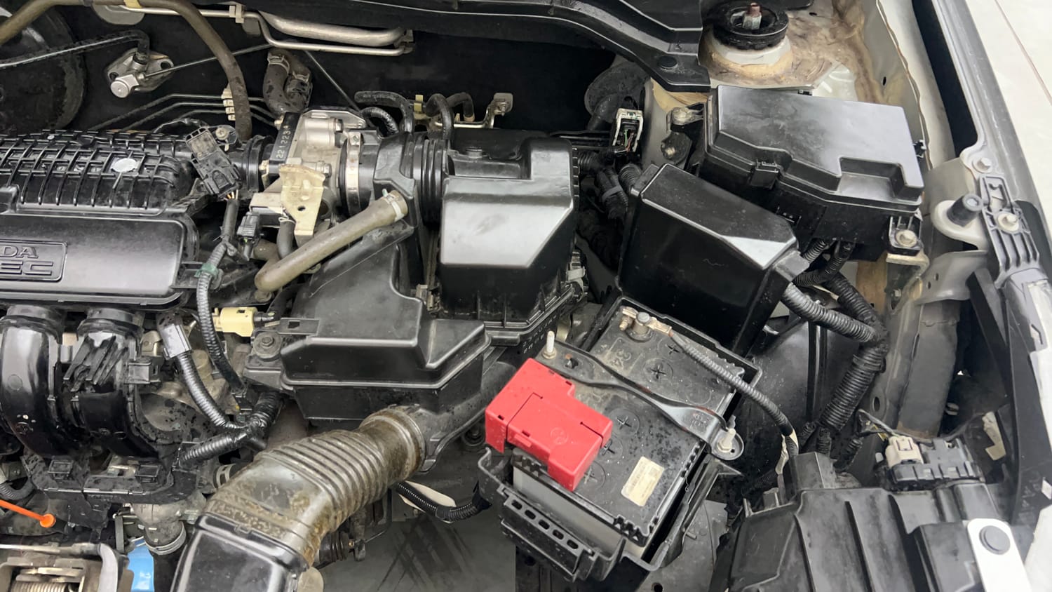 Used 2023 Honda Amaze VX MT 1.2 Petrol Petrol Manual engine ENGINE LEFT SIDE VIEW