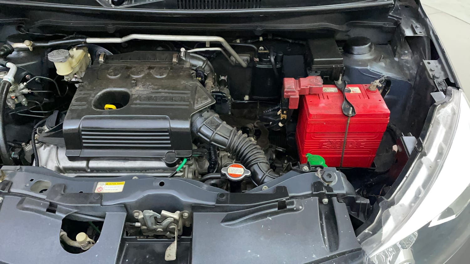 Used 2015 Maruti Suzuki Celerio ZXi Petrol Manual engine ENGINE LEFT SIDE VIEW