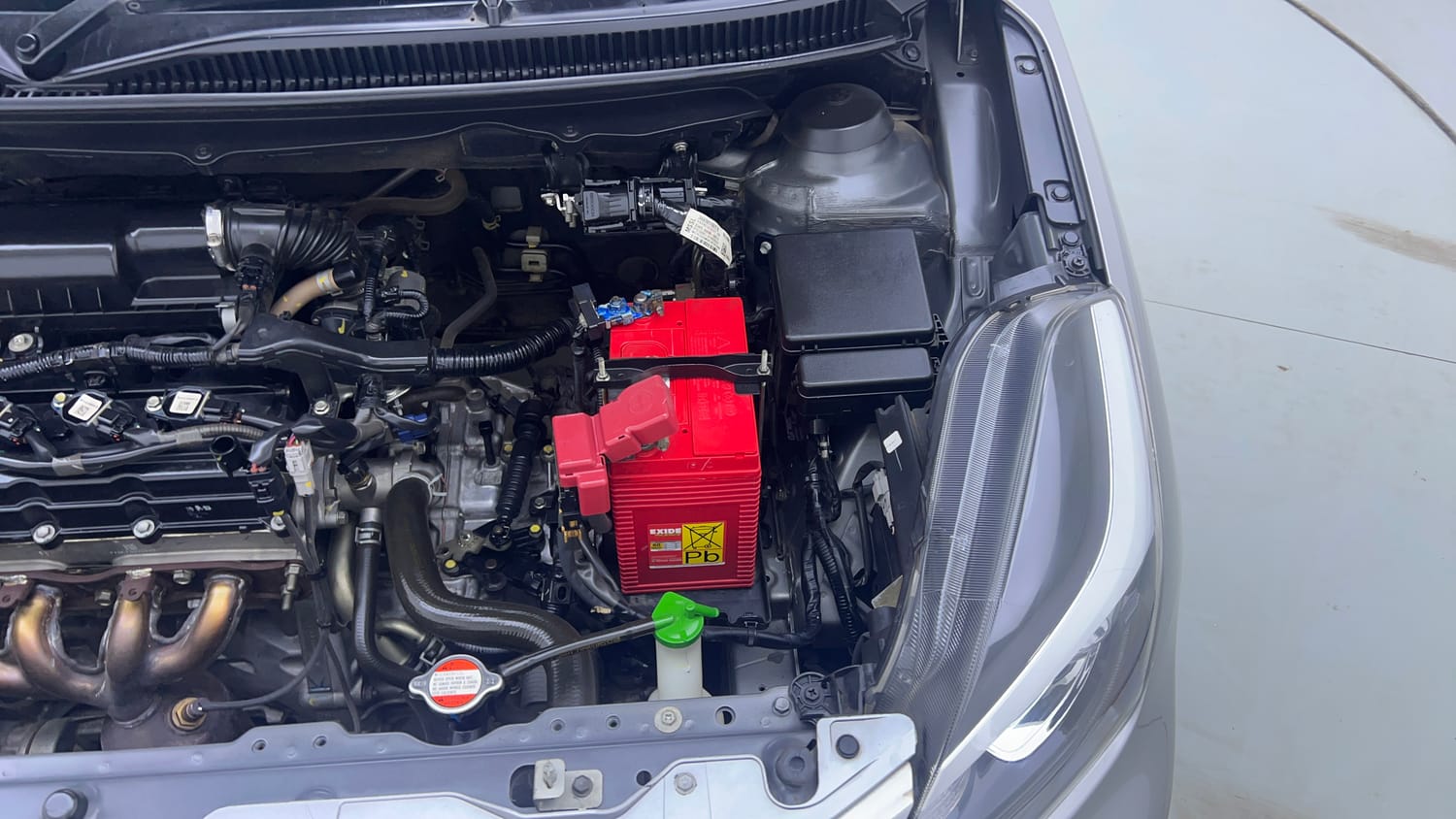 Used 2019 Toyota Glanza V CVT Petrol Automatic engine ENGINE LEFT SIDE VIEW