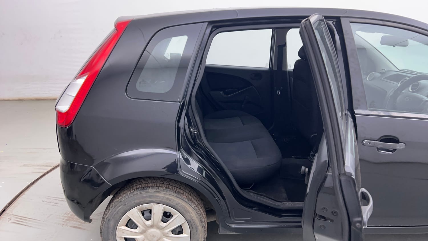 Used 2013 Ford Figo Duratorq Diesel EXI 1.4 Diesel Manual interior RIGHT SIDE REAR DOOR CABIN VIEW