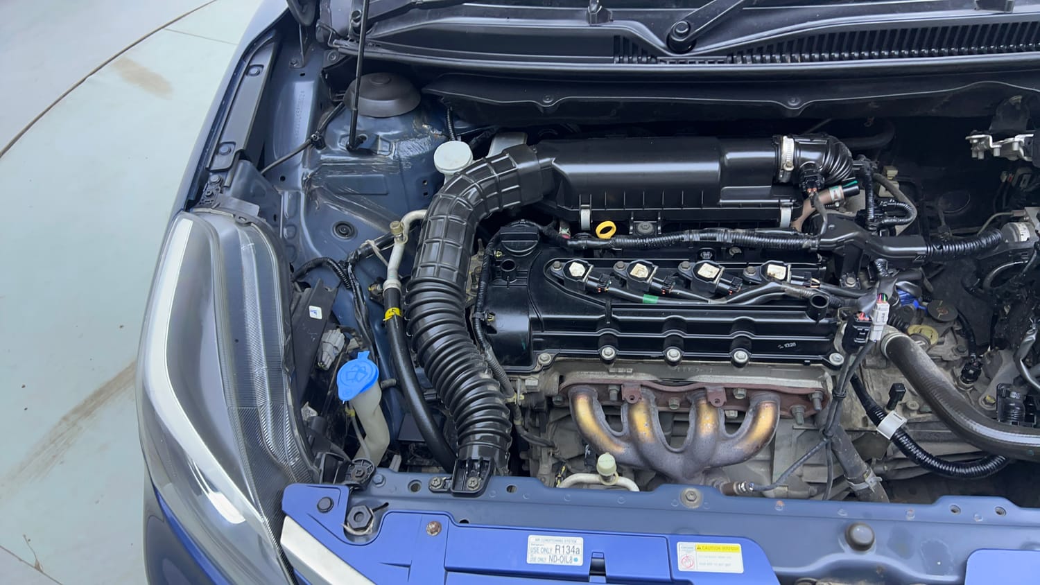 Used 2021 Maruti Suzuki Baleno Alpha Petrol Manual engine ENGINE RIGHT SIDE VIEW