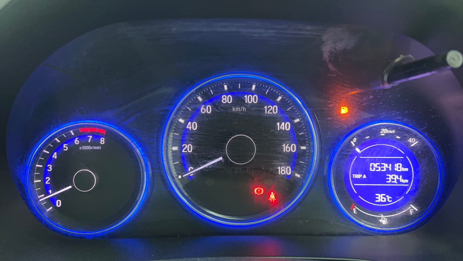 Used 2016 Honda Amaze 1.2 SX i-VTEC Petrol Manual interior CLUSTERMETER VIEW
