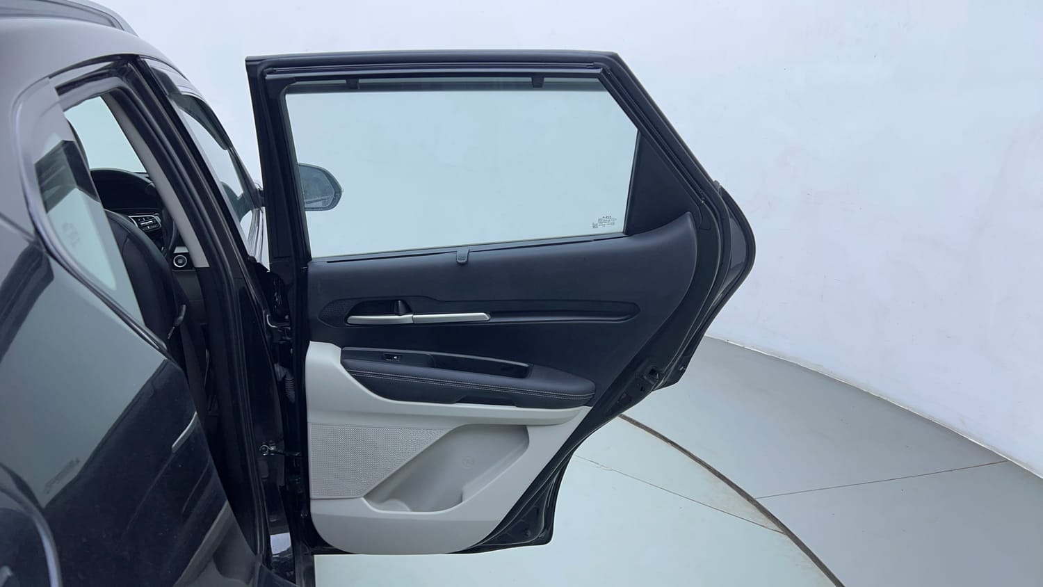 Used 2023 Kia Sonet HTX 1.5 AT Diesel Automatic interior RIGHT REAR DOOR OPEN VIEW