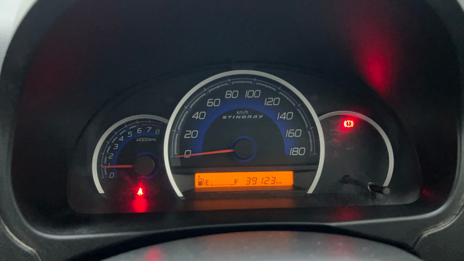 Used 2013 Maruti Suzuki Wagon R Stingray VXi Petrol Manual interior CLUSTERMETER VIEW
