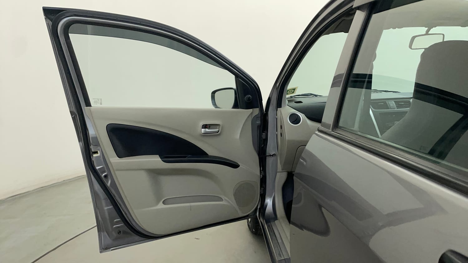 Used 2014 Maruti Suzuki Celerio VXi AMT Petrol Automatic interior LEFT FRONT DOOR OPEN VIEW
