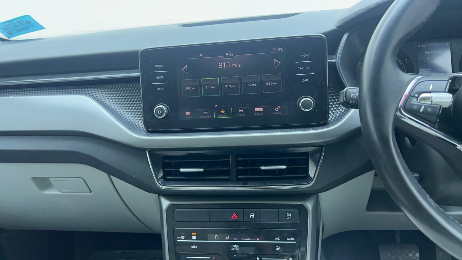 Used 2022 Skoda Kushaq Ambition 1.0L TSI AT Petrol Automatic top_features Integrated (in-dash) music system