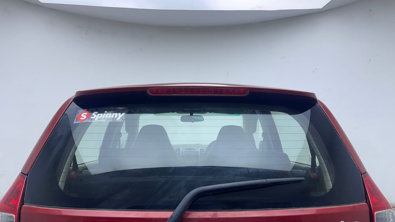 Used 2012 Hyundai i10 Sportz 1.2 Kappa2 Petrol Manual exterior BACK WINDSHIELD VIEW