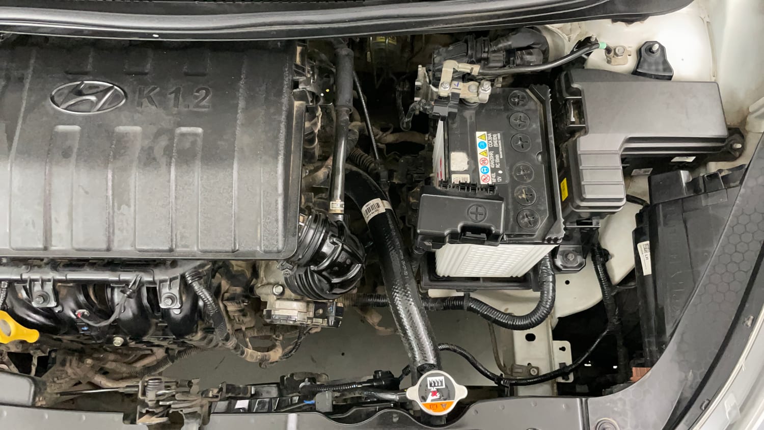 Used 2020 Hyundai Grand i10 Nios Sportz 1.2 Kappa VTVT Petrol Manual engine ENGINE LEFT SIDE VIEW
