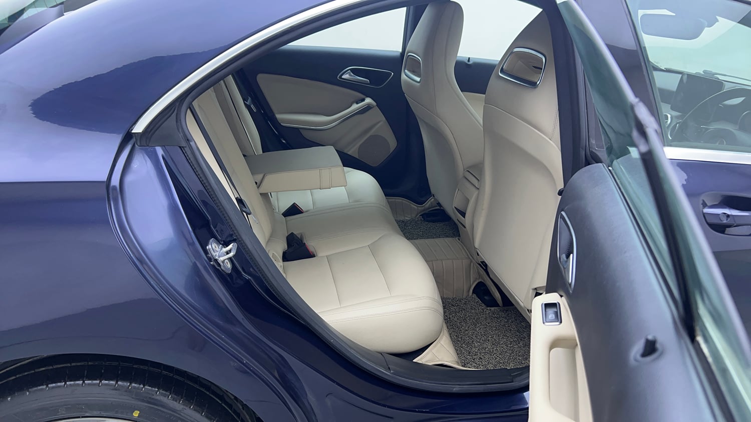 Used 2018 Mercedes-Benz CLA 200 Petrol Sport Petrol Automatic interior RIGHT SIDE REAR DOOR CABIN VIEW