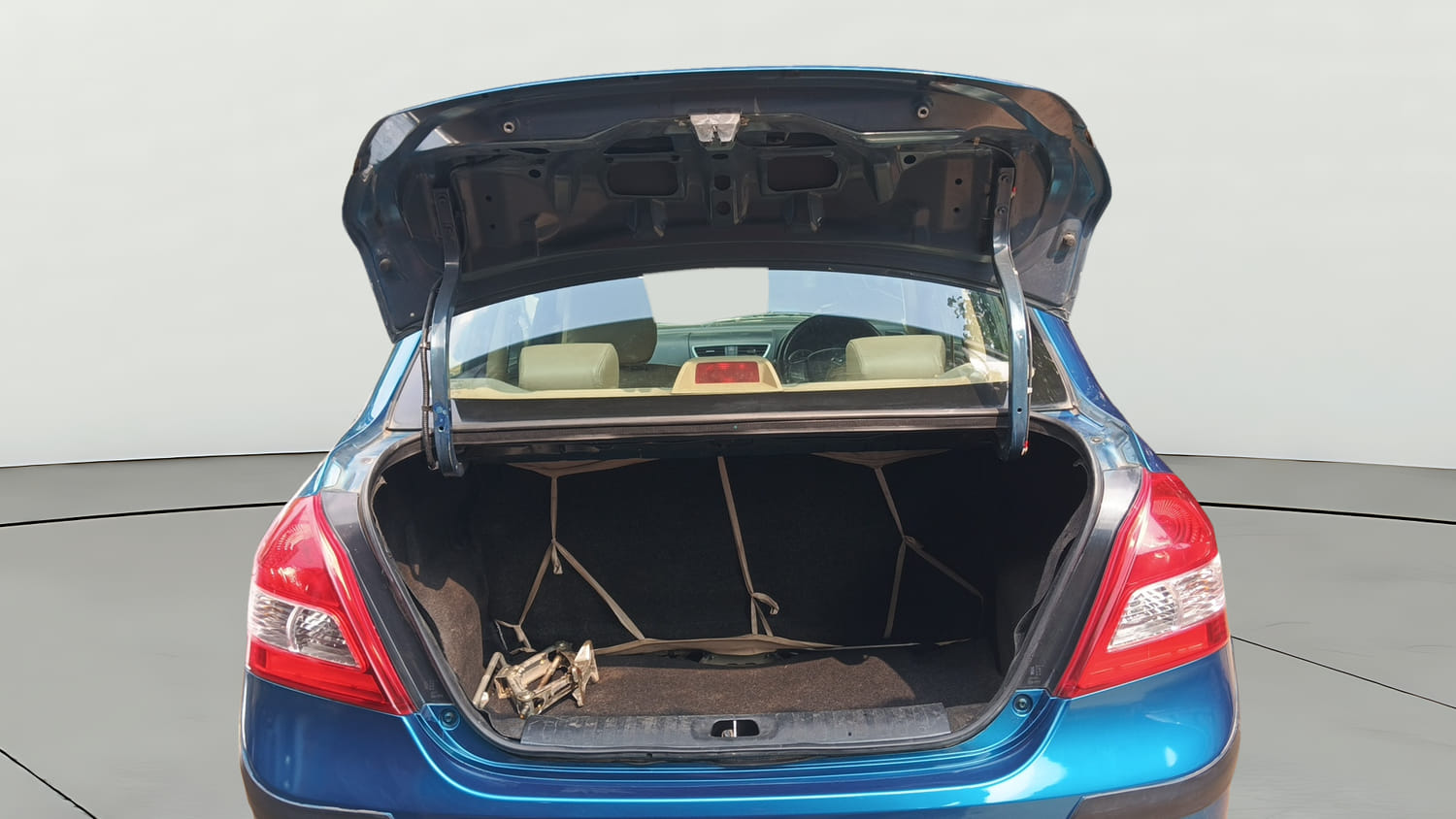 Used 2013 Maruti Suzuki Swift Dzire VDI Diesel Manual interior DICKY DOOR OPEN VIEW