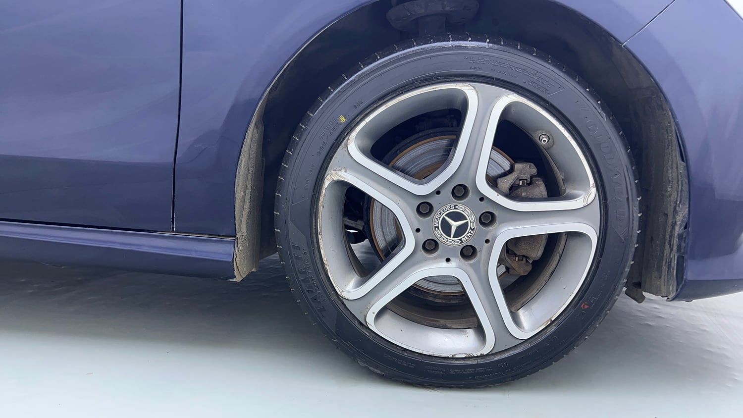 Used 2018 Mercedes-Benz CLA 200 Petrol Sport Petrol Automatic tyres RIGHT FRONT TYRE RIM VIEW
