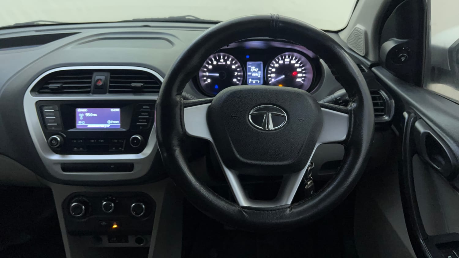 Used 2016 Tata Tiago Revotron XT Petrol Manual interior STEERING VIEW