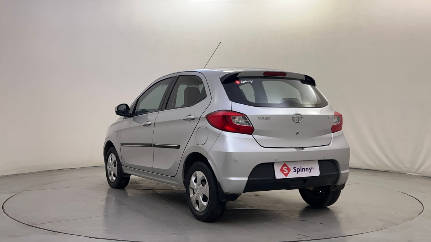 Used 2016 Tata Tiago Revotron XT Petrol Manual exterior LEFT REAR CORNER VIEW