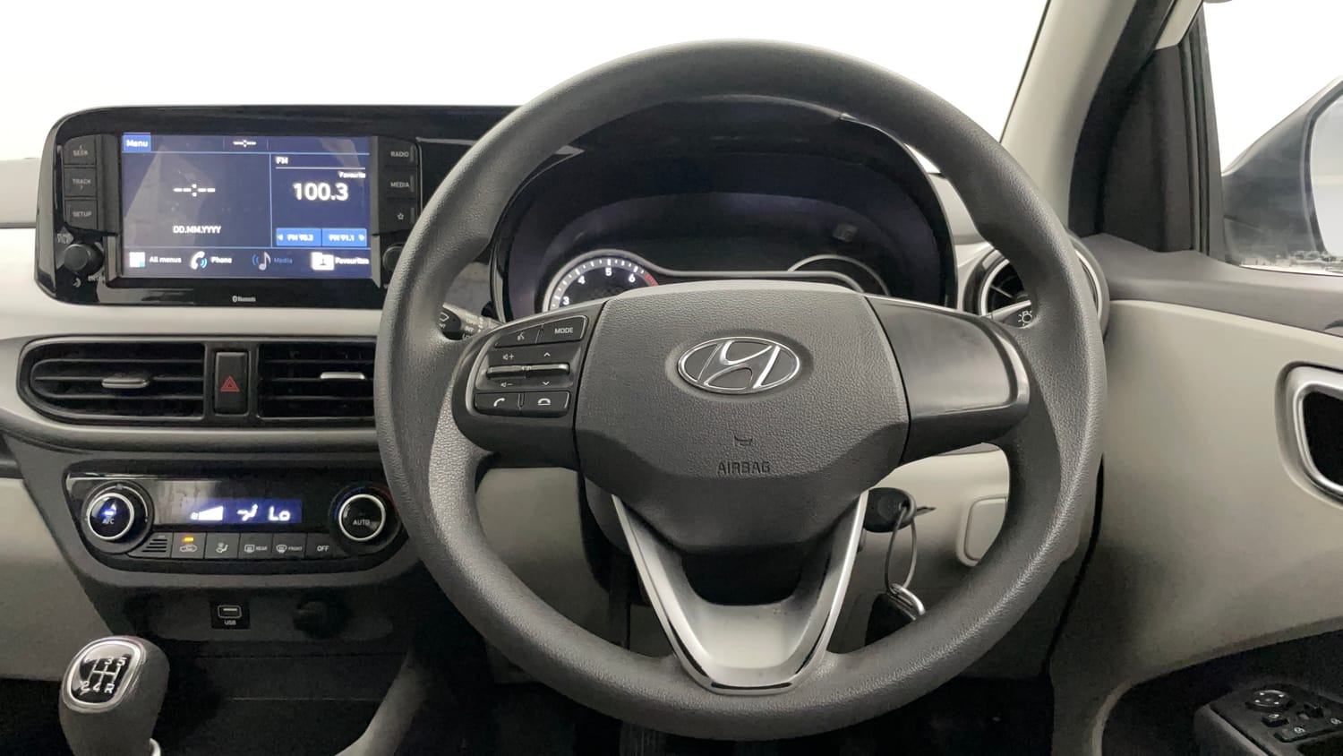 Used 2020 Hyundai Grand i10 Nios Sportz 1.2 Kappa VTVT Petrol Manual interior STEERING VIEW