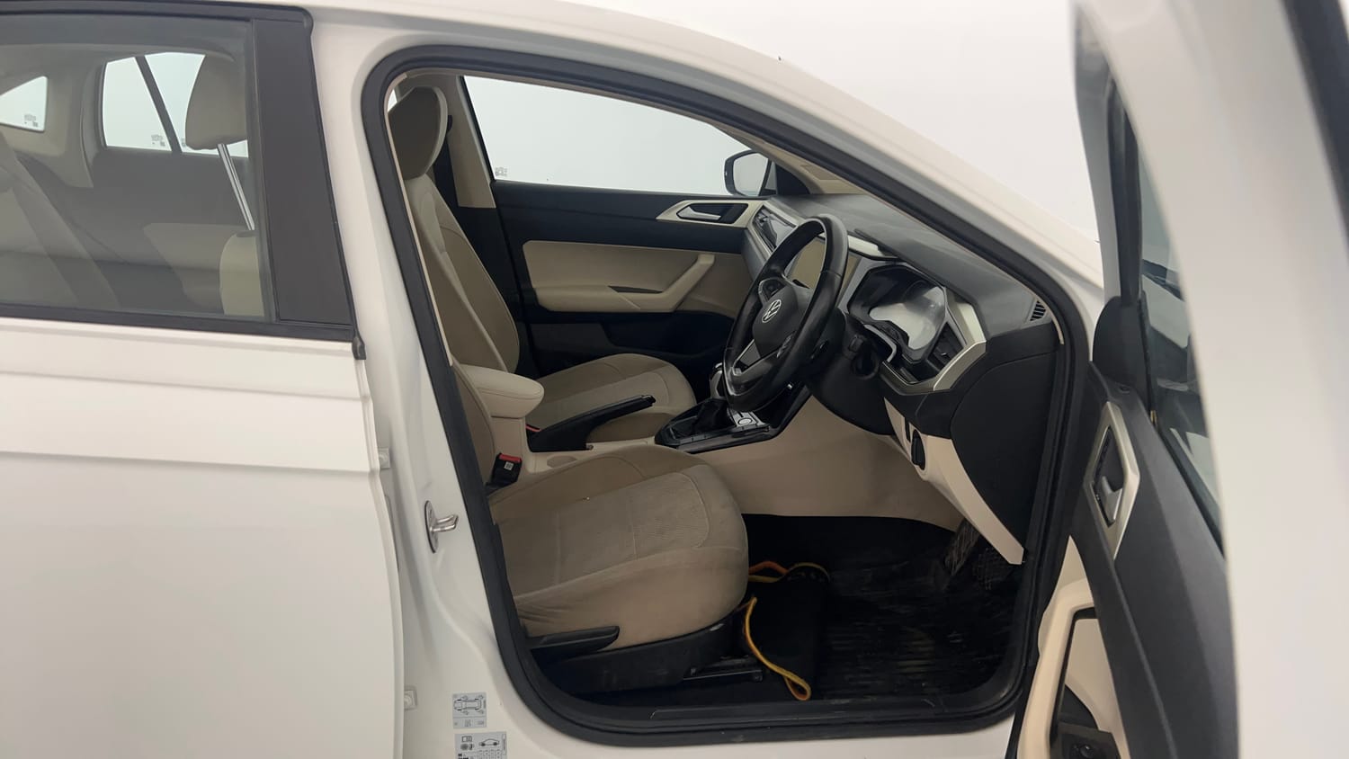 Used 2024 Volkswagen Virtus Highline 1.0 TSI AT Petrol Automatic interior RIGHT SIDE FRONT DOOR CABIN VIEW